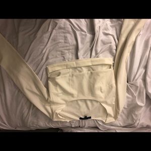 Long sleeve crop top